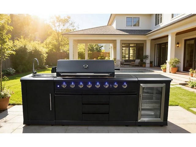 Six burner barbecue nieuw - afbeelding 1 van  1