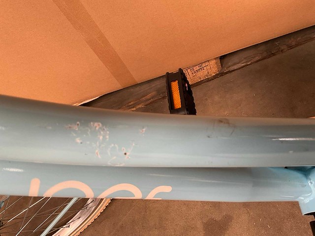 Sjoef city kinderfiets 22 inch lichtblauw - afbeelding 8 van  12