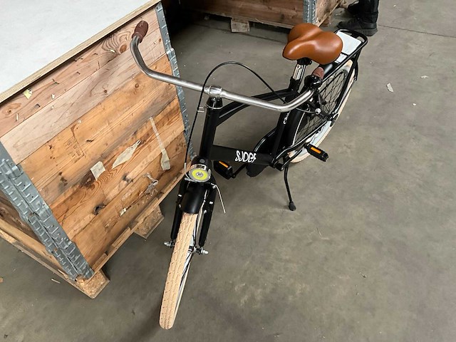 Sjoef city kinderfiets 22 inch mat zwart - afbeelding 4 van  9