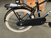 Sjoef city kinderfiets 22 inch mat zwart - afbeelding 7 van  9