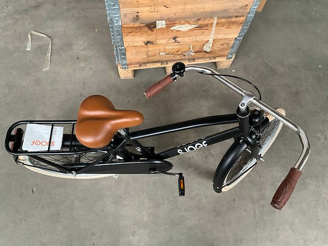 Sjoef city kinderfiets 22 inch mat zwart - afbeelding 9 van  9