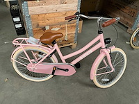 Sjoef city kinderfiets 22 inch roze - afbeelding 5 van  9