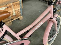 Sjoef city kinderfiets 22 inch roze - afbeelding 8 van  9
