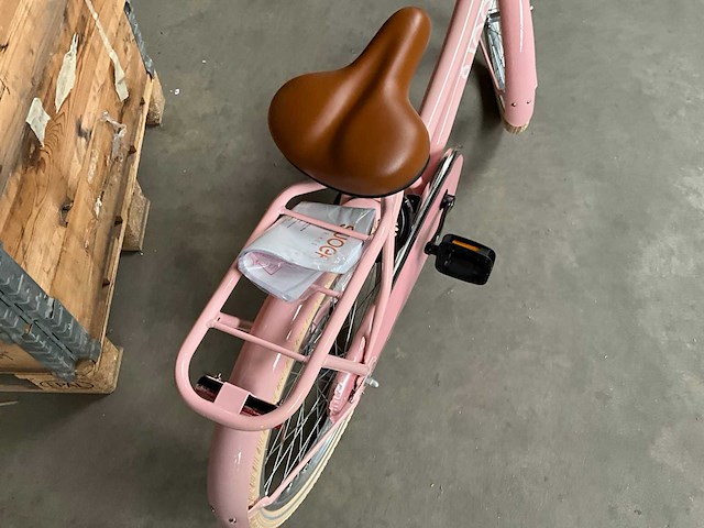 Sjoef city kinderfiets 22 inch roze - afbeelding 9 van  9