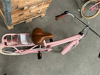 Sjoef city kinderfiets 22 inch roze - afbeelding 6 van  9