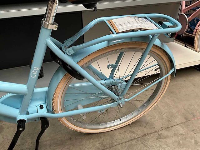 Sjoef city kinderfiets 24” blauw - afbeelding 3 van  12
