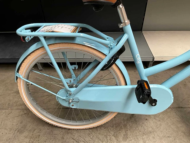 Sjoef city kinderfiets 24” blauw - afbeelding 5 van  12