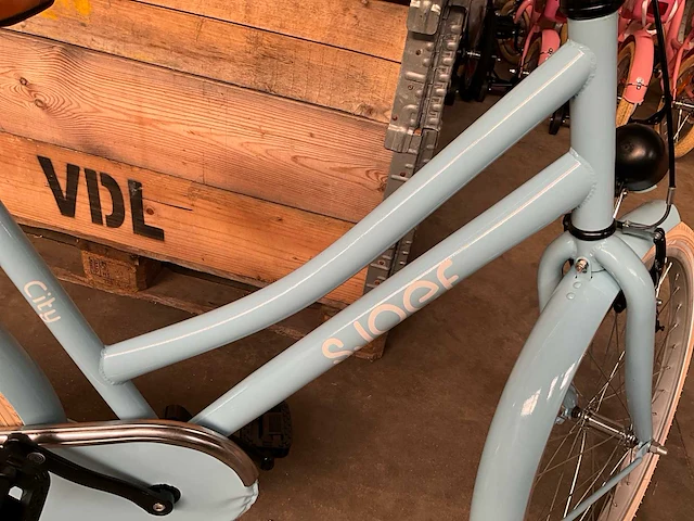 Sjoef city kinderfiets 24” blauw - afbeelding 4 van  10