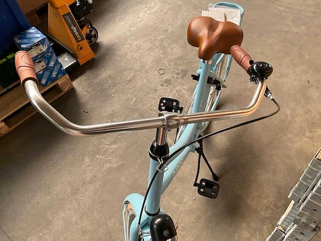 Sjoef city kinderfiets 24” blauw - afbeelding 6 van  10