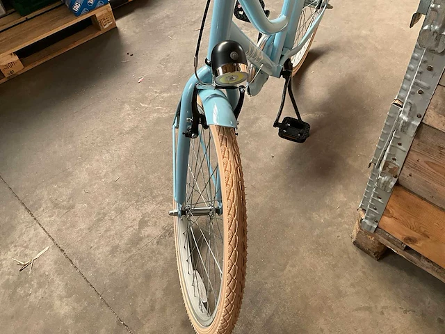 Sjoef city kinderfiets 24” blauw - afbeelding 7 van  10