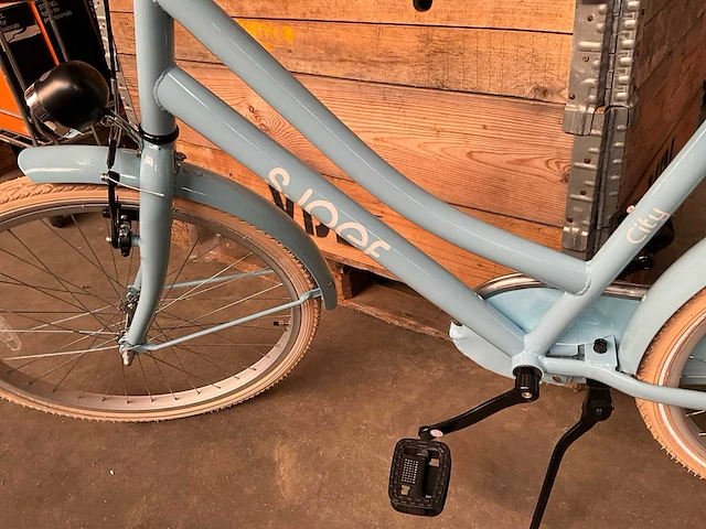 Sjoef city kinderfiets 24” blauw - afbeelding 10 van  10