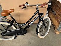Sjoef city kinderfiets 24 inch mat zwart - afbeelding 3 van  14