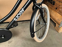 Sjoef city kinderfiets 24 inch mat zwart - afbeelding 4 van  14