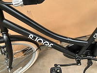 Sjoef city kinderfiets 24 inch mat zwart - afbeelding 10 van  14