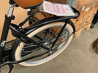 Sjoef city kinderfiets 24 inch mat zwart - afbeelding 12 van  14