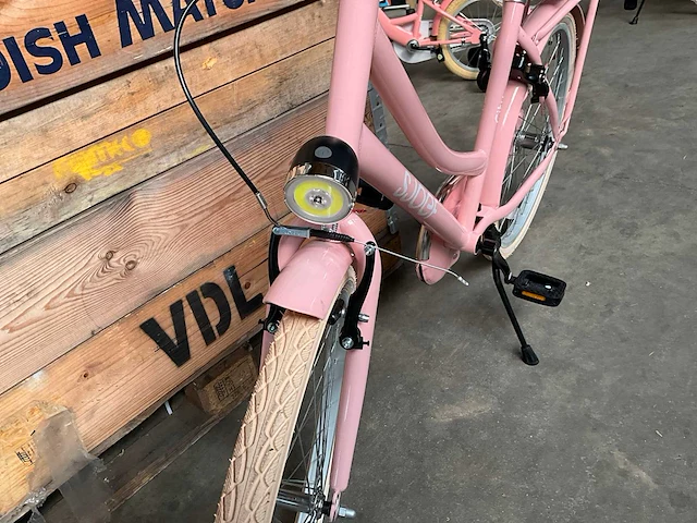 Sjoef city kinderfiets 24” roze - afbeelding 3 van  13