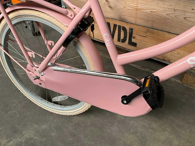 Sjoef city kinderfiets 24” roze - afbeelding 5 van  13
