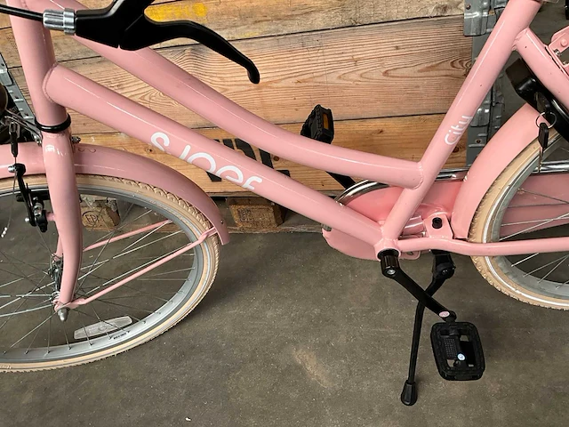 Sjoef city kinderfiets 24” roze - afbeelding 8 van  13