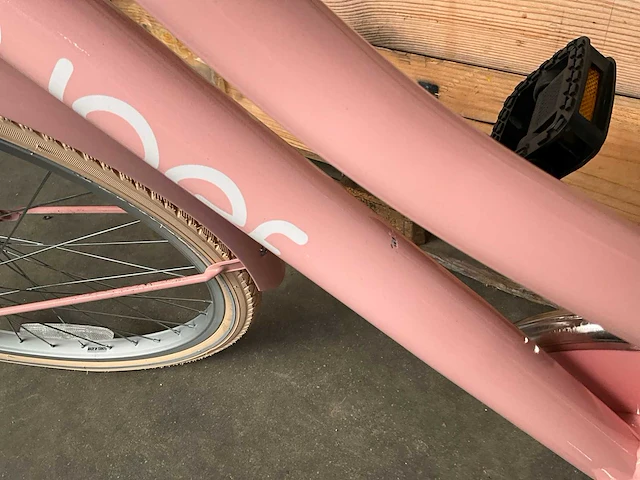 Sjoef city kinderfiets 24” roze - afbeelding 9 van  13