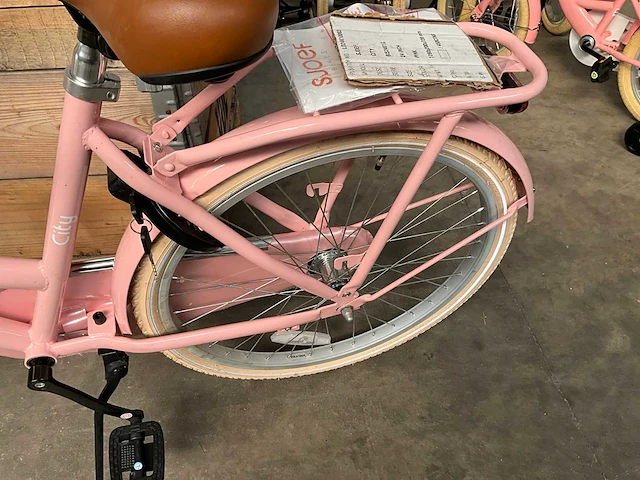 Sjoef city kinderfiets 24” roze - afbeelding 10 van  13