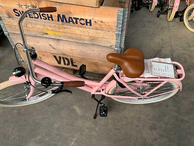 Sjoef city kinderfiets 24” roze - afbeelding 11 van  13