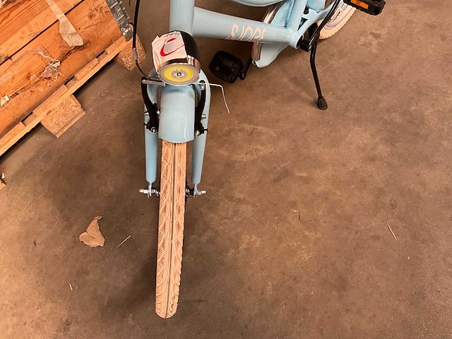 Sjoef city kinderfiets blauw 24 inch - afbeelding 6 van  12