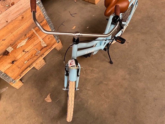 Sjoef city kinderfiets blauw 24 inch - afbeelding 7 van  12