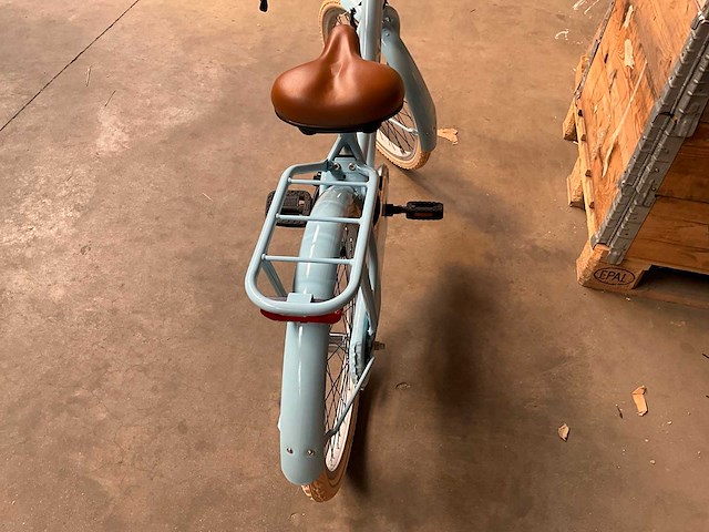 Sjoef city kinderfiets blauw 24 inch - afbeelding 10 van  12