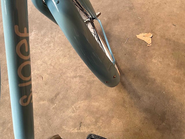 Sjoef city kinderfiets blauw 24 inch - afbeelding 11 van  12