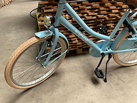 Sjoef city kinderfiets meisjes 24 inch lichtblauw - afbeelding 2 van  12