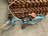 Sjoef city kinderfiets meisjes 24 inch lichtblauw - afbeelding 4 van  12