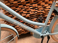 Sjoef city kinderfiets meisjes 24 inch lichtblauw - afbeelding 6 van  12