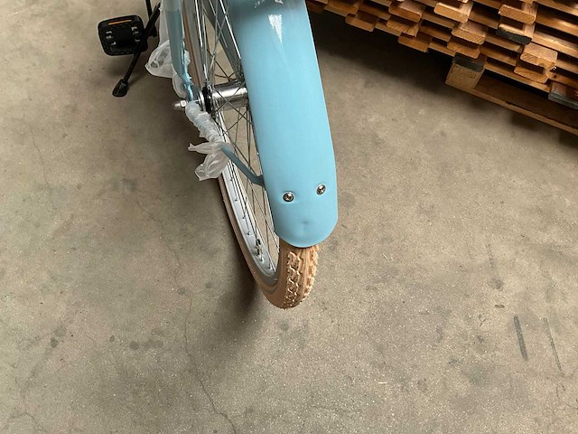 Sjoef city kinderfiets meisjes 26 inch lichtblauw - afbeelding 2 van  14