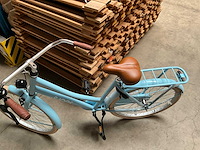 Sjoef city kinderfiets meisjes 26 inch lichtblauw - afbeelding 12 van  14