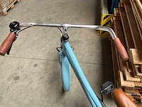 Sjoef city kinderfiets meisjes 26 inch lichtblauw - afbeelding 13 van  14