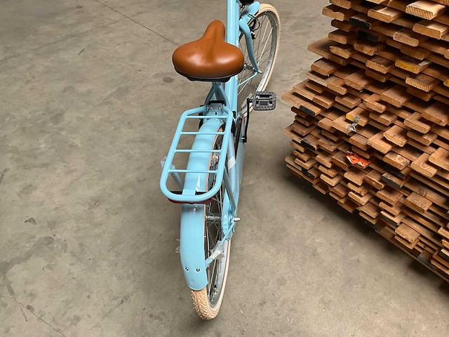 Sjoef city kinderfiets meisjes 26 inch lichtblauw - afbeelding 14 van  14