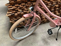 Sjoef city kinderfiets meisjes roze 26 inch - afbeelding 3 van  6