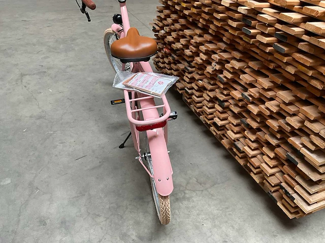 Sjoef city kinderfiets meisjes roze 26 inch - afbeelding 6 van  6
