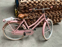 Sjoef city kinderfiets meisjes roze 26 inch - afbeelding 10 van  12