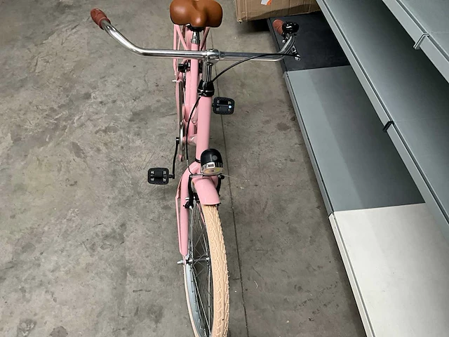 Sjoef city kinderfiets roze 24” - afbeelding 7 van  11