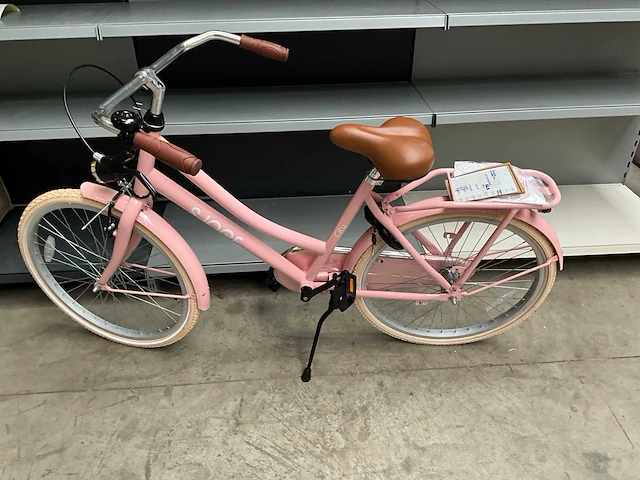 Sjoef city kinderfiets roze 24” - afbeelding 10 van  11
