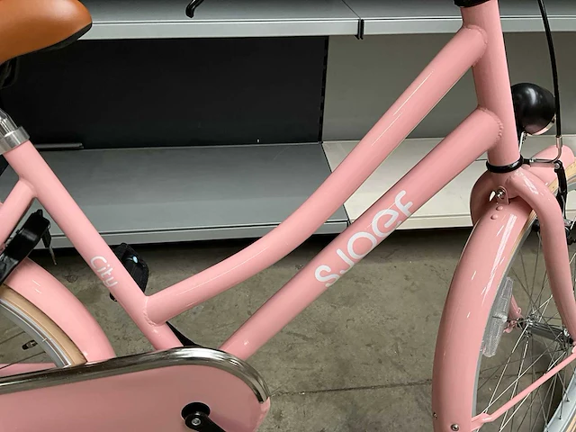 Sjoef city kinderfiets roze 24” - afbeelding 5 van  11