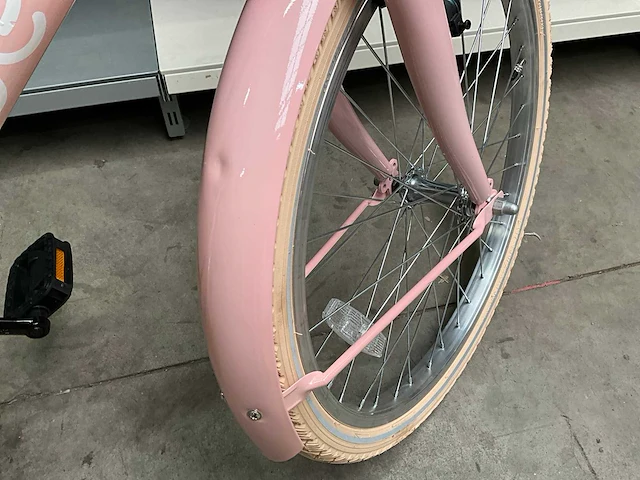 Sjoef city meisjes fiets roze 22” - afbeelding 5 van  10