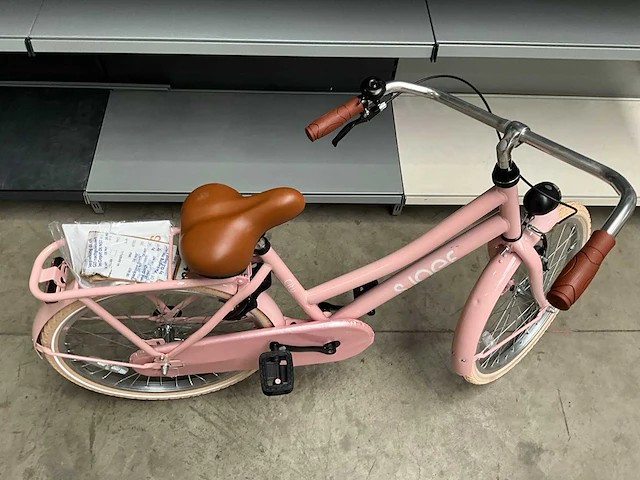 Sjoef city meisjes fiets roze 22” - afbeelding 6 van  10