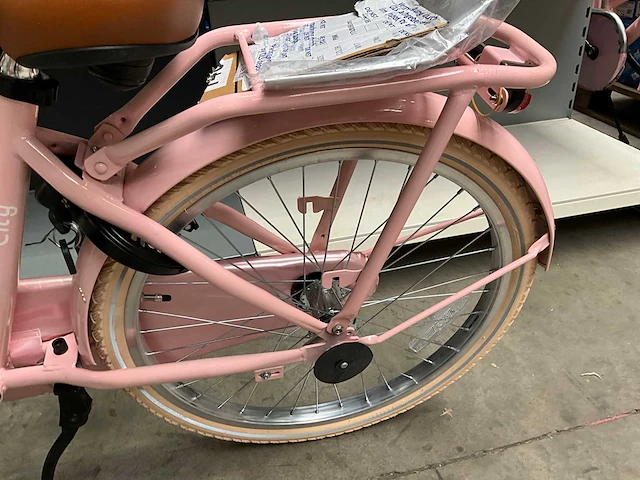 Sjoef city meisjes fiets roze 22” - afbeelding 10 van  10