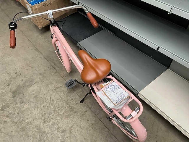 Sjoef city meisjes fiets roze 22” - afbeelding 2 van  10