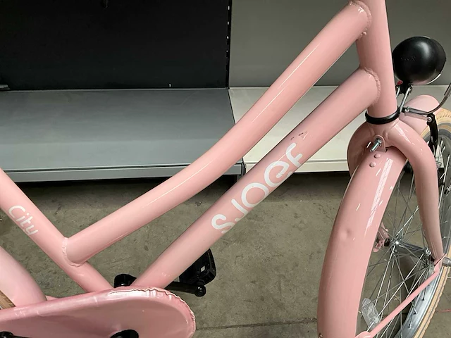 Sjoef city meisjes fiets roze 22” - afbeelding 4 van  10