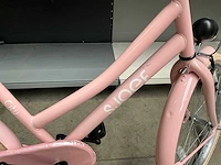 Sjoef city meisjes fiets roze 22” - afbeelding 4 van  10