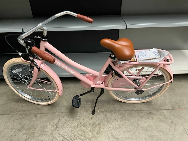 Sjoef city meisjes fiets roze 22” - afbeelding 7 van  10