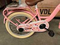 Sjoef classic girl kinderfiets 18” roze - afbeelding 5 van  12